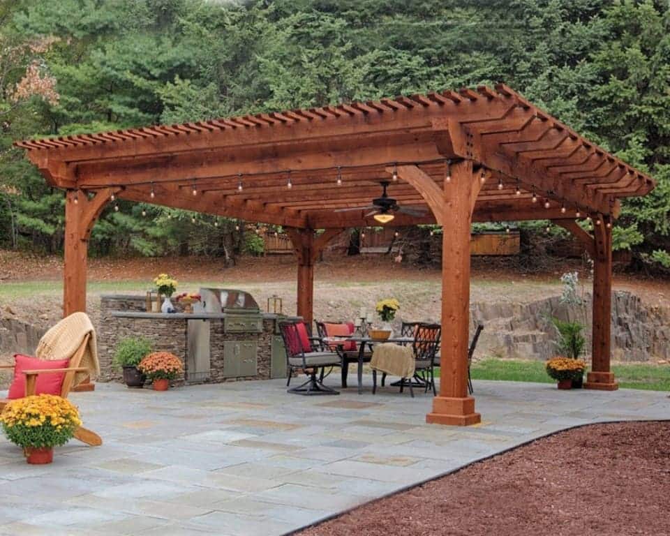 Outdoor Kitchen Blueskylandscape